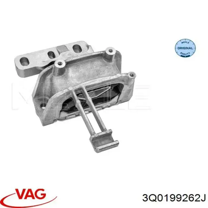 Compre 3Q0199262J VAG Coxim (suporte) direito de motor