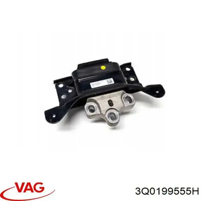3Q0199555H VAG Coxim (suporte) esquerdo de motor