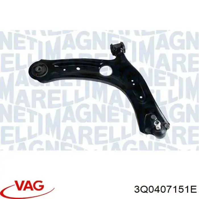 Braço oscilante inferior esquerdo de suspensão dianteira VAG 3Q0407151E preço, a partir de 82,82 USD