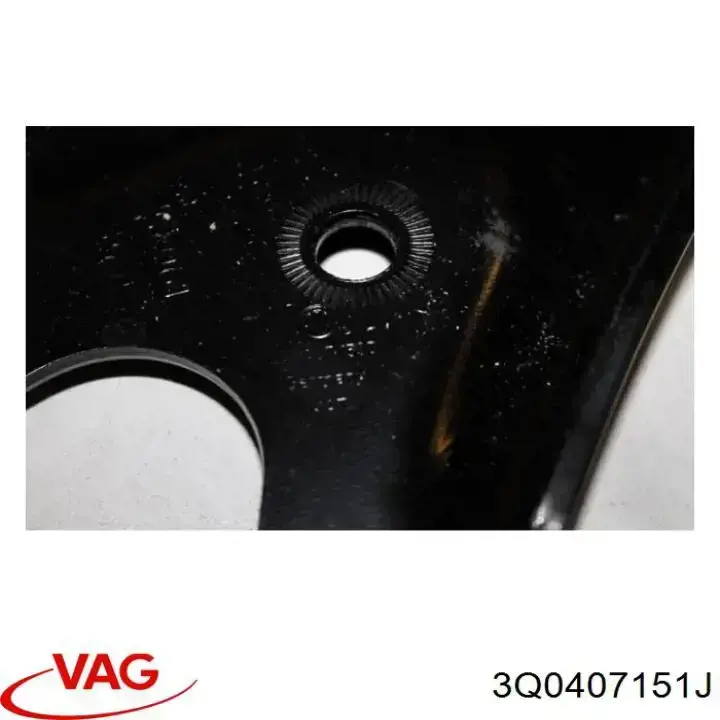 Braço oscilante inferior esquerdo de suspensão dianteira VAG 3Q0407151J preço, a partir de 69,35 USD