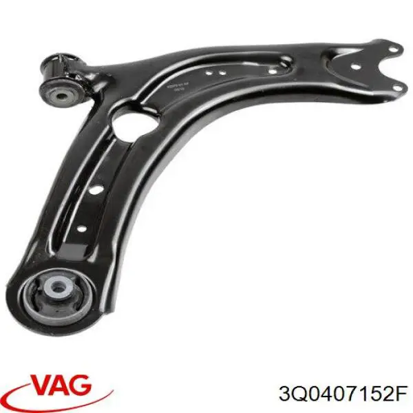 Braço oscilante inferior direito de suspensão dianteira VAG 3Q0407152F preço, a partir de 85,75 USD