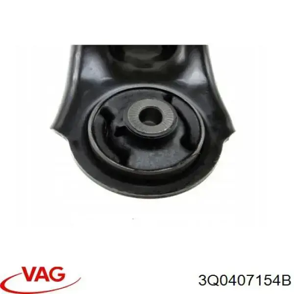 3Q0407154B VAG Braço oscilante inferior direito de suspensão dianteira