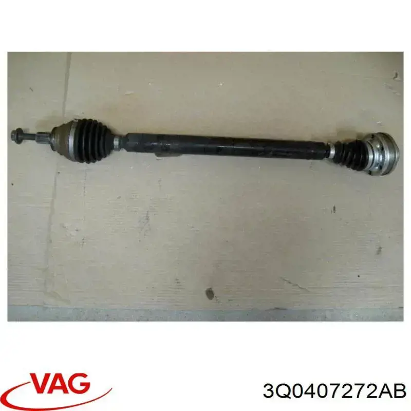 Semieixo (acionador) dianteiro direito VAG 3Q0407272AB preço, a partir de 108,54 USD