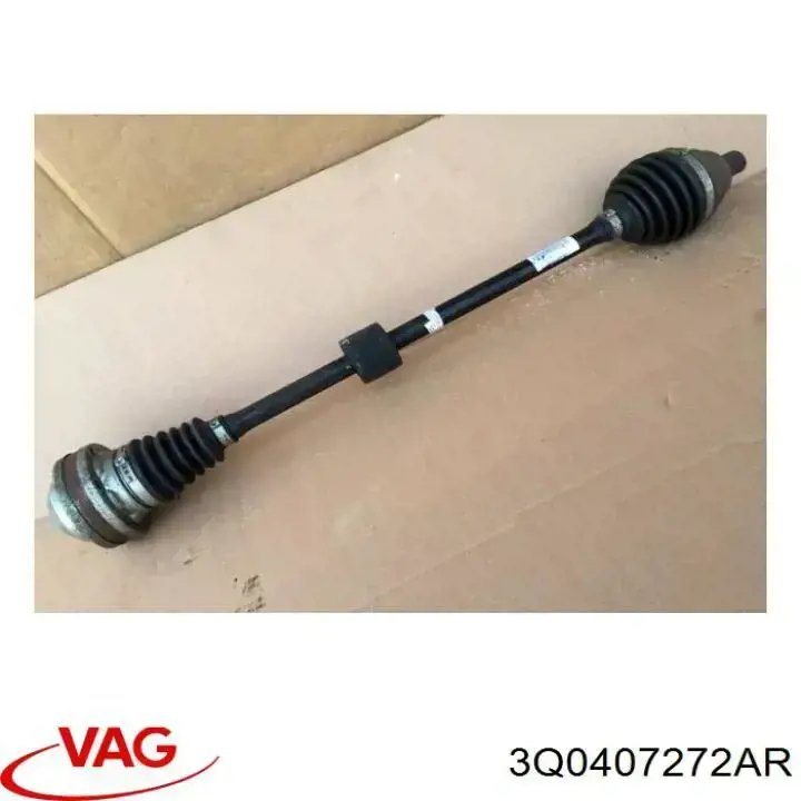 3Q0407272AR VAG Semieixo (acionador) dianteiro direito