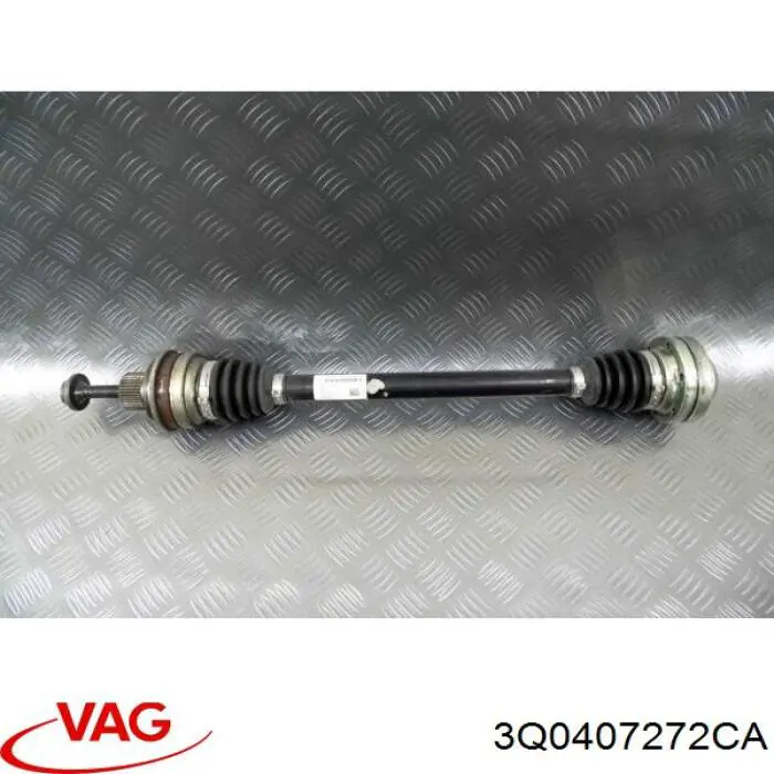 Semieixo (acionador) dianteiro direito VAG 3Q0407272CA preço, a partir de 135,07 USD