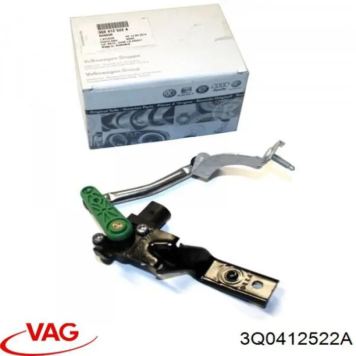 Sensor dianteiro direito do nível de posição de carroçaria VAG 3Q0412522A preço, a partir de 57,88 USD