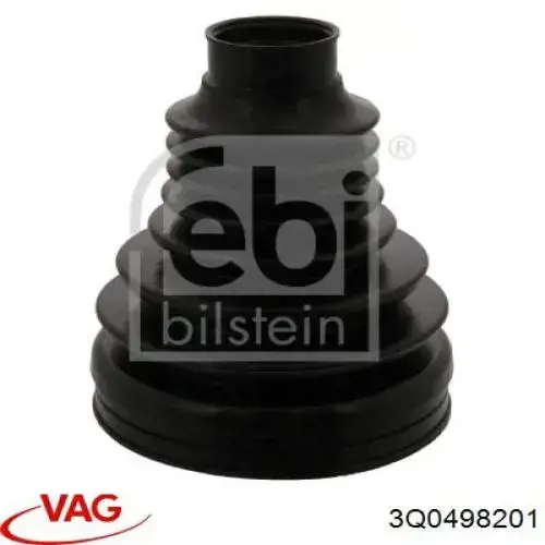 Compre 3Q0498201 VAG Bota de proteção interna de junta homocinética do semieixo dianteiro