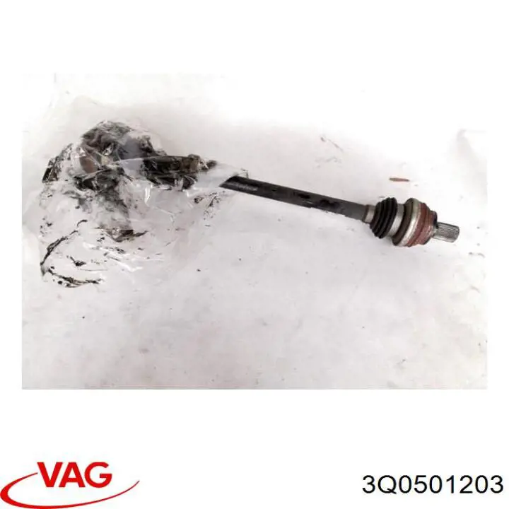 Compre 3Q0501203 VAG Semieixo traseiro esquerdo