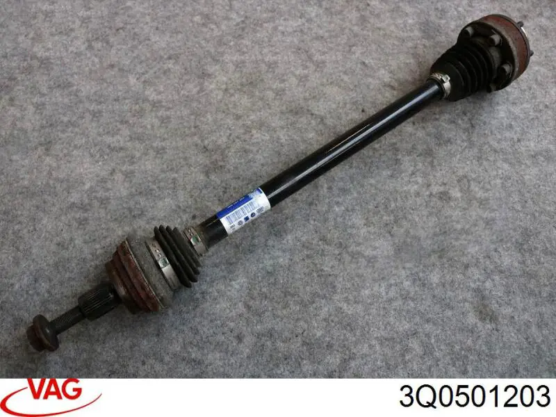 Semieixo traseiro esquerdo VAG 3Q0501203 preço, a partir de 87,89 USD