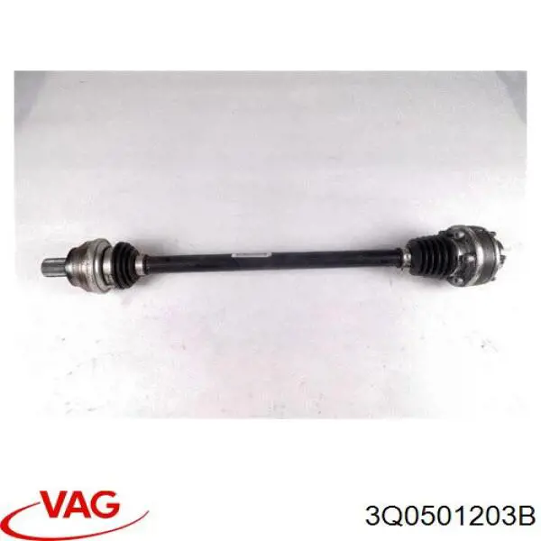 3Q0501203B VAG Semieixo traseiro esquerdo