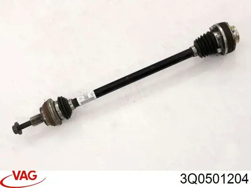 Compre 5Q0501204C VAG Semieixo traseiro direito