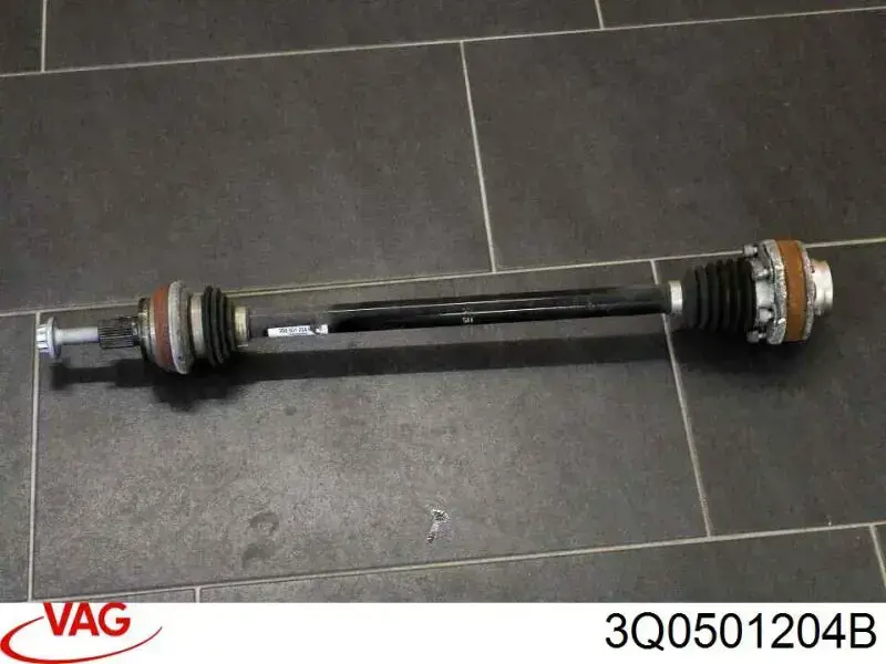 3Q0501204B VAG Semieixo traseiro direito