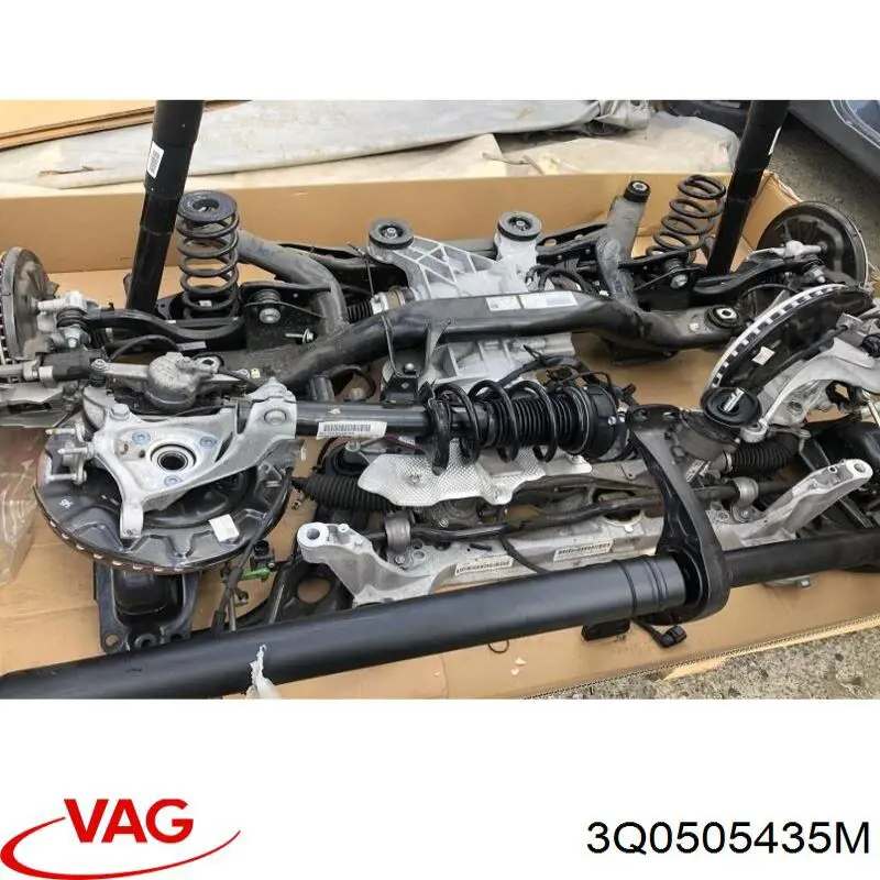 Pino moente (extremidade do eixo) traseiro esquerdo VAG 3Q0505435M preço, a partir de 125,99 USD