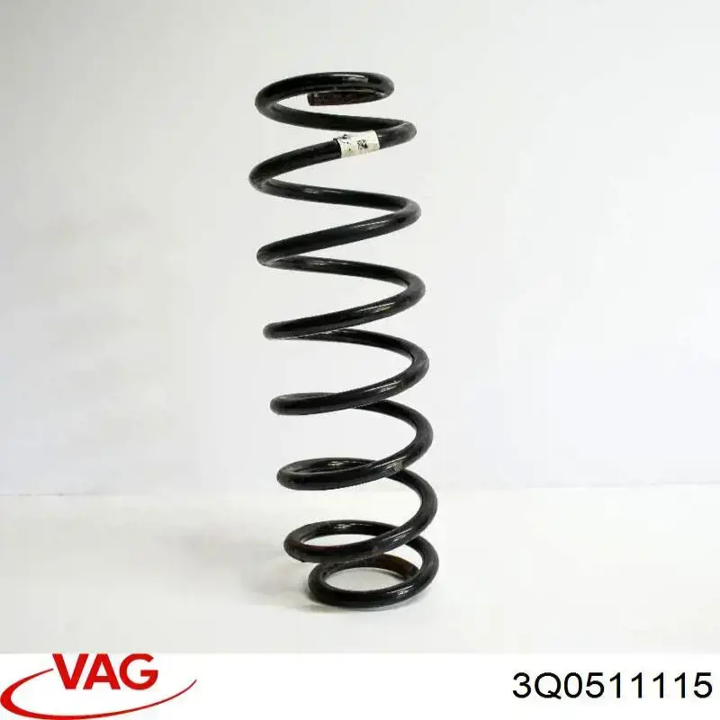3Q0511115 VAG Mola traseira
