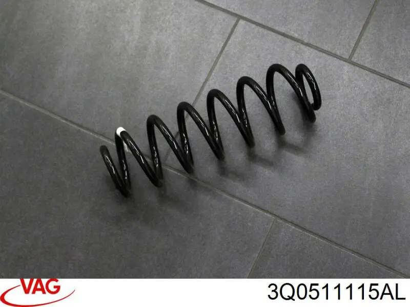 3Q0511115AL VAG Mola traseira