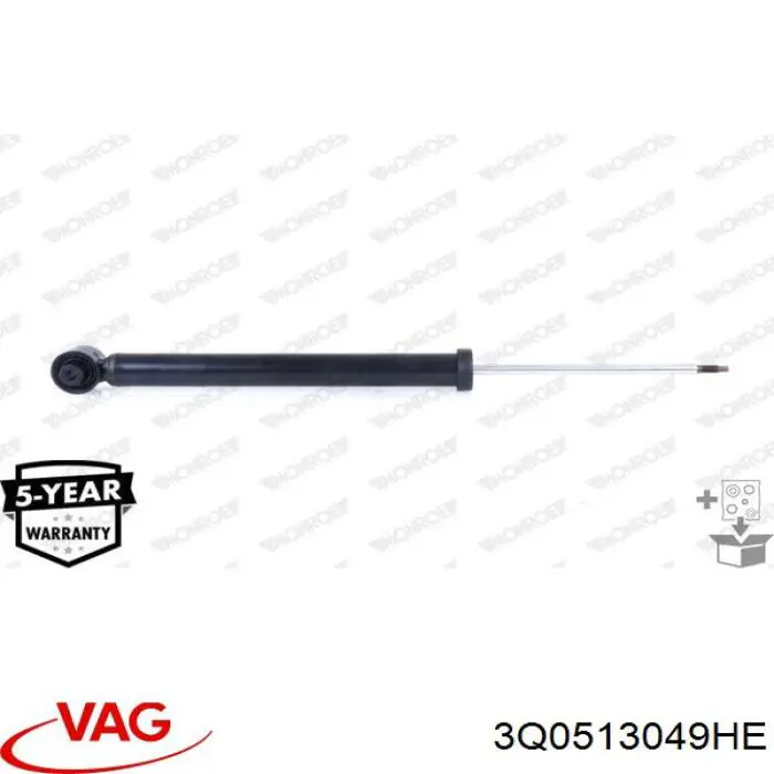3Q0513049HE VAG Amortecedor traseiro