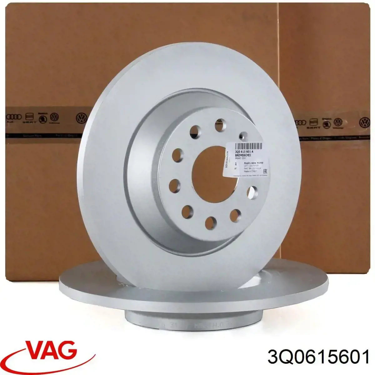 Disco do freio traseiro VAG 3Q0615601 preço, a partir de 56,28 USD