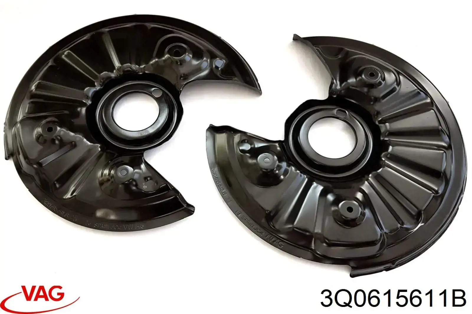 Proteção esquerda do freio de disco traseiro VAG 3Q0615611B preço, a partir de 35,91 USD