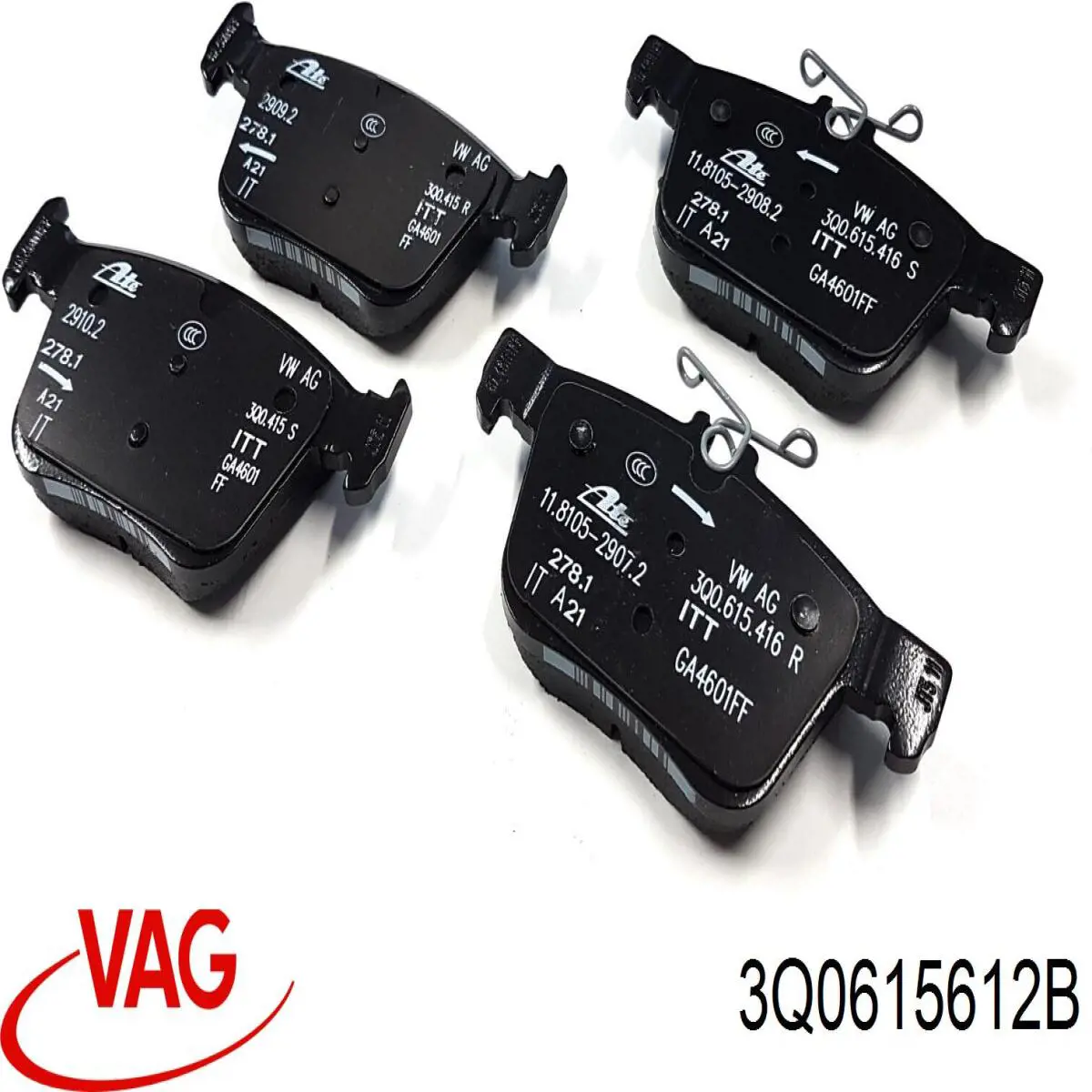 Proteção direita do freio de disco traseiro VAG 3Q0615612B preço, a partir de 35,92 USD