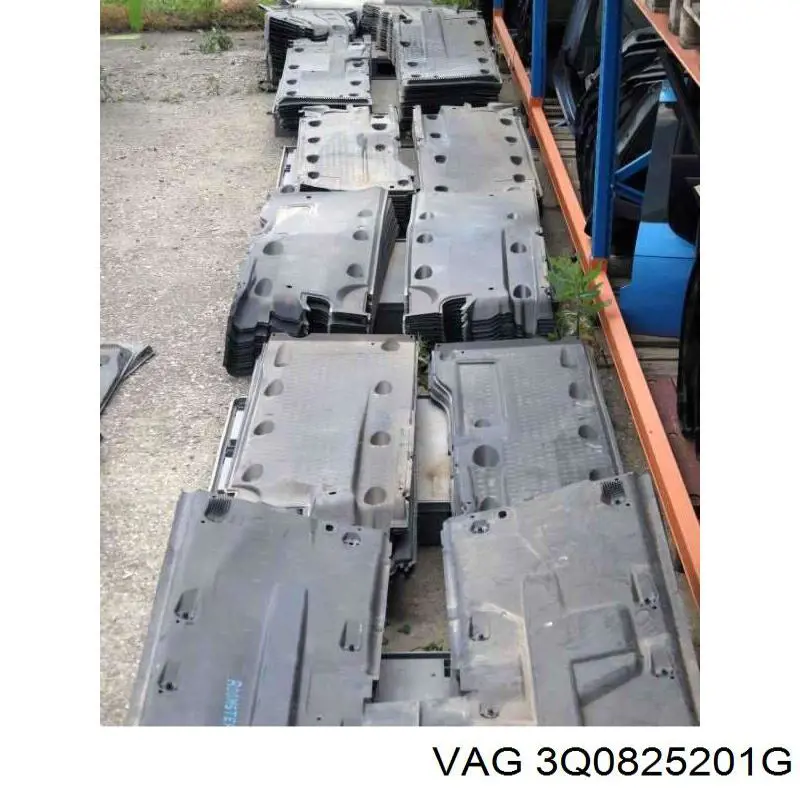 3Q0825201G VAG Proteção de fundo esquerda