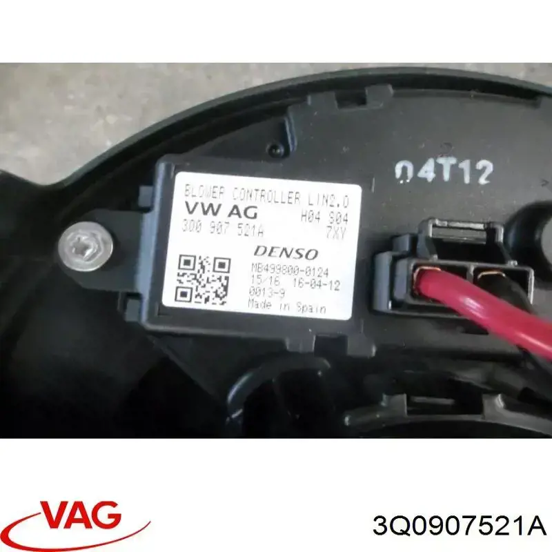 Resistor (resistência) de ventilador de forno (de aquecedor de salão) VAG 3Q0907521A preço, a partir de 80,02 USD