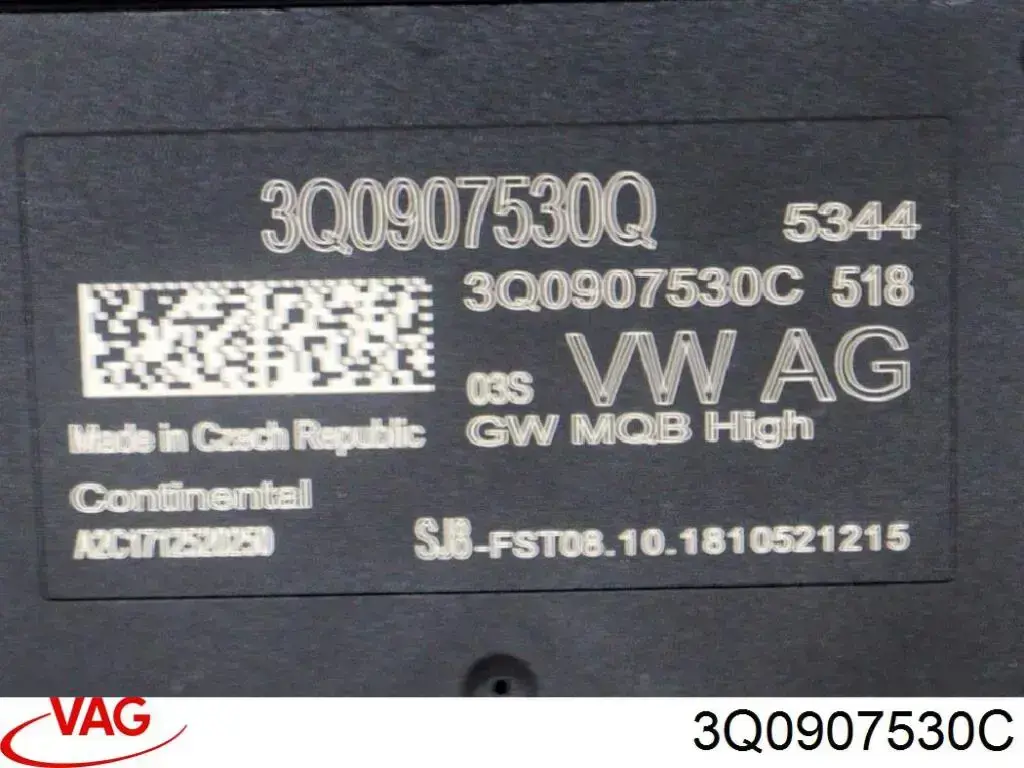 Compre 3Q0907530C VAG Módulo "Interface de diagnóstico"