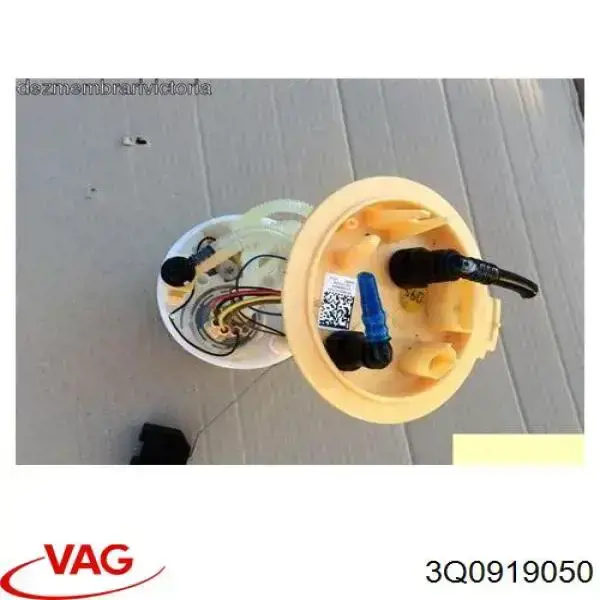 3Q0919050D VAG Módulo de bomba de combustível com sensor do nível de combustível