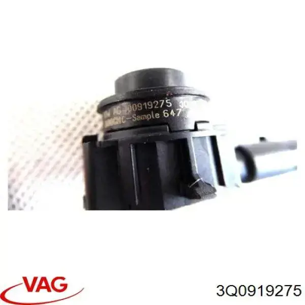 3Q0919275 VAG Sensor dianteiro de sinalização de estacionamento (sensor de estacionamento)