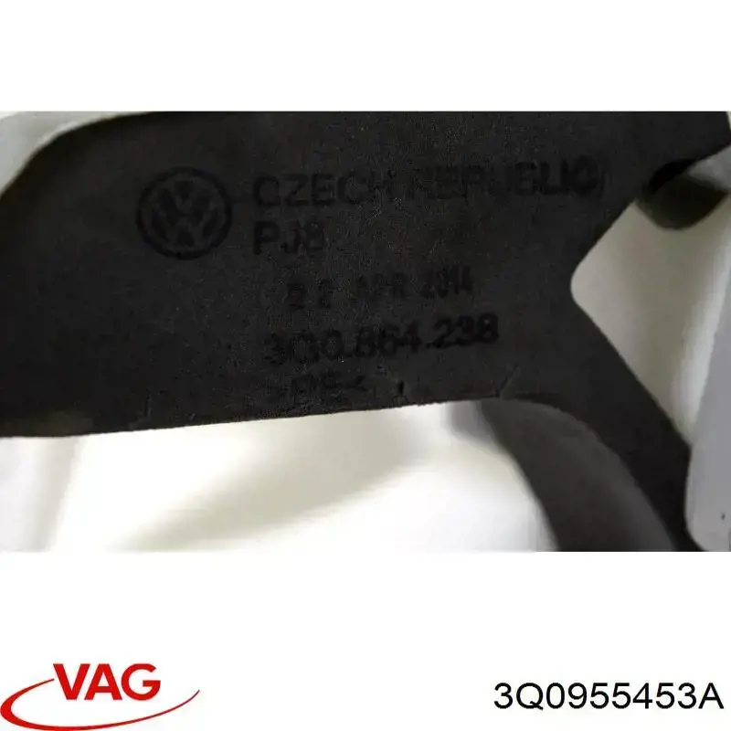 3Q0955453A VAG Tanque de fluido para lavador de vidro