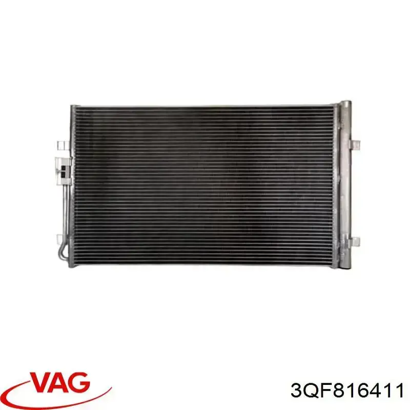Radiador de aparelho de ar condicionado VAG 3QF816411 preço, a partir de 135,09 USD