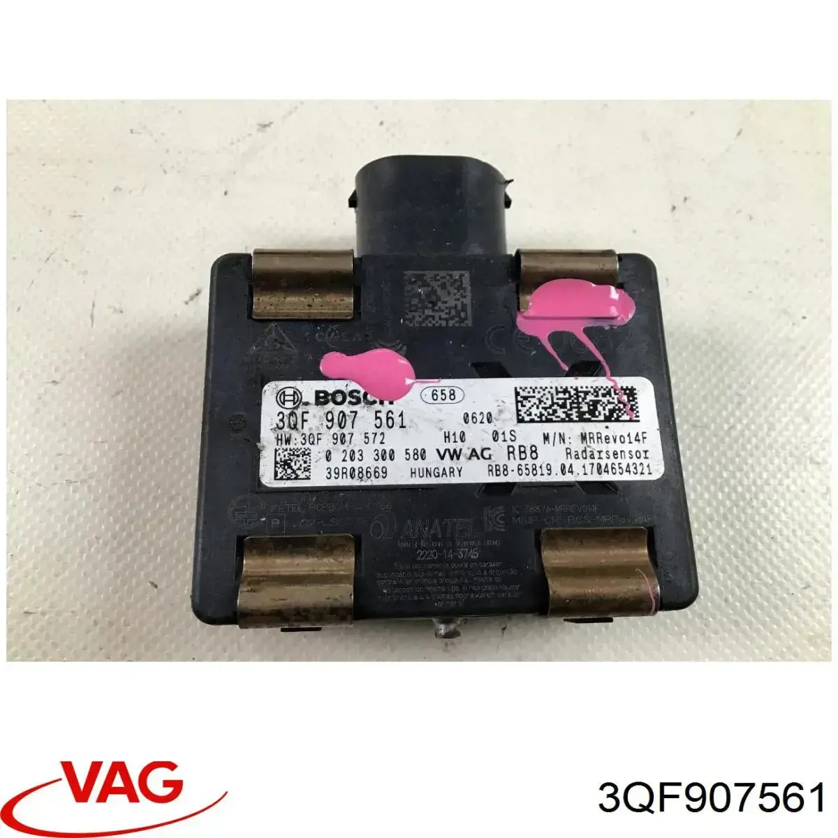 Sensor de radar de distância VAG 3QF907561 preço, a partir de 300,59 USD