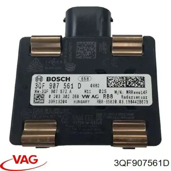 3QF907561D VAG Sensor de radar de distância