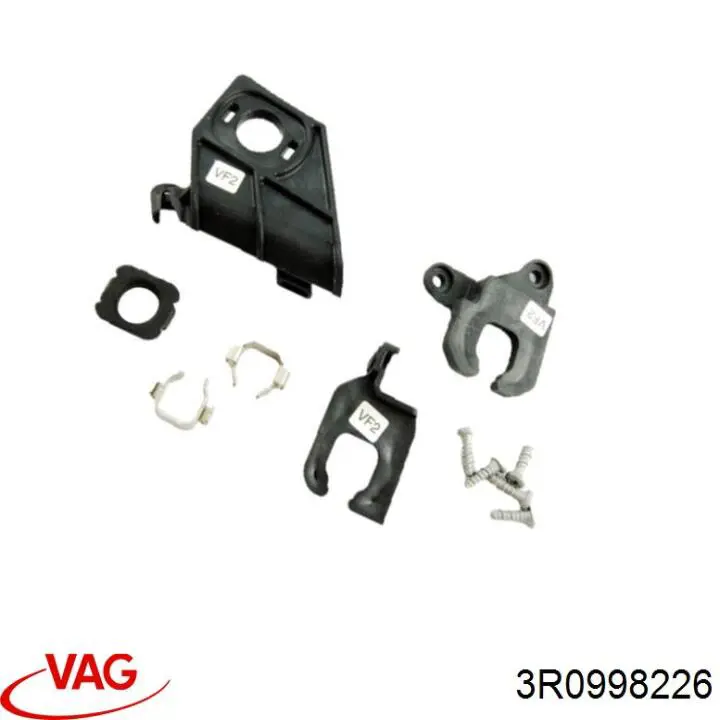 Consola (adaptador) de fixação da luz dianteira direita VAG 3R0998226 preço, a partir de 70,80 USD