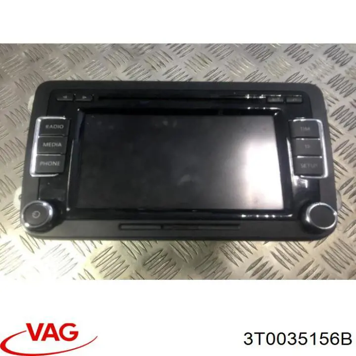 Aparelhagem de som (rádio AM/FM) VAG 3T0035156B preço, a partir de 223,04 USD