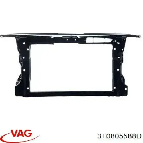 3T0805588D VAG Suporte do radiador montado (painel de montagem de fixação das luzes)