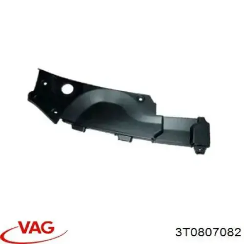 Placa sobreposta superior do painel dianteiro (de suporte do radiador) VAG 3T0807082 preço, a partir de 8,60 USD