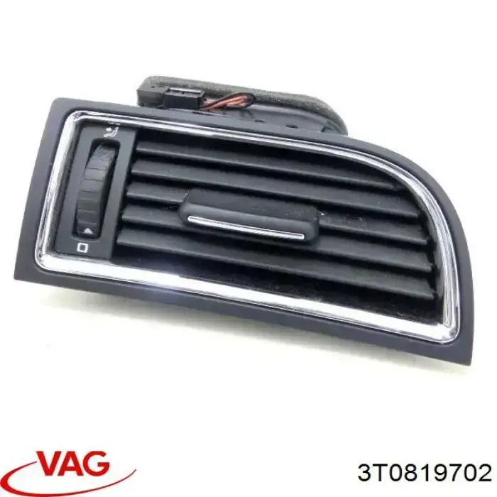3T0819702 VAG Grelha direita de ventilação de salão no "painel de instrumentos"