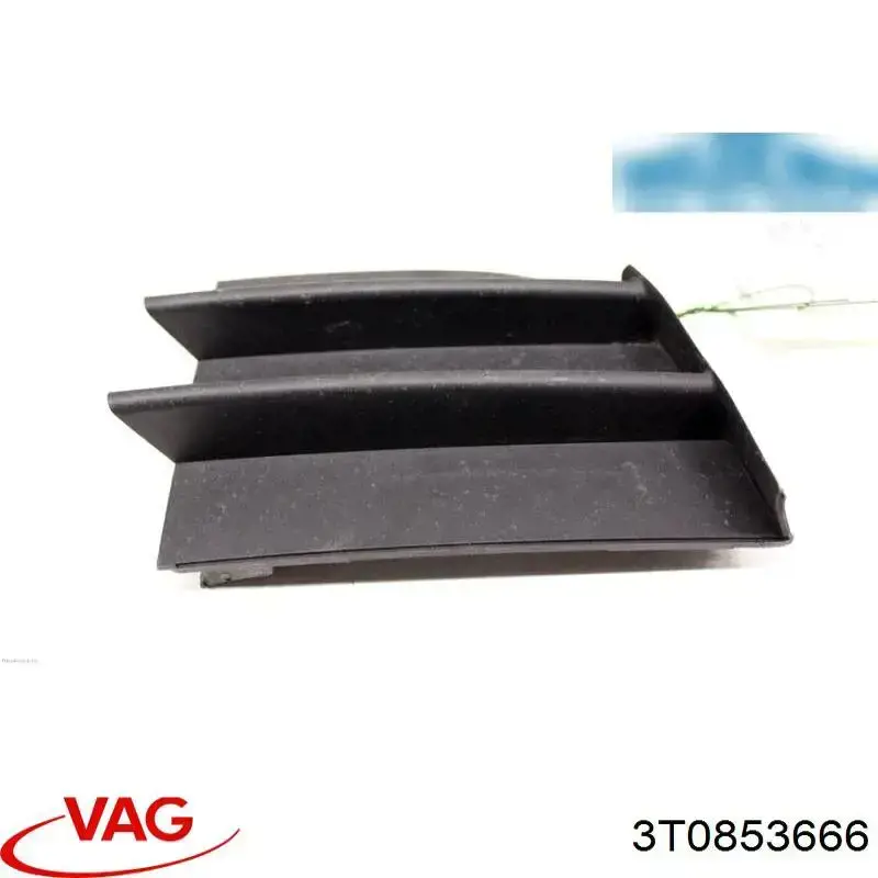 Grelha direita do pára-choque dianteiro VAG 3T0853666 preço, a partir de 5,15 USD