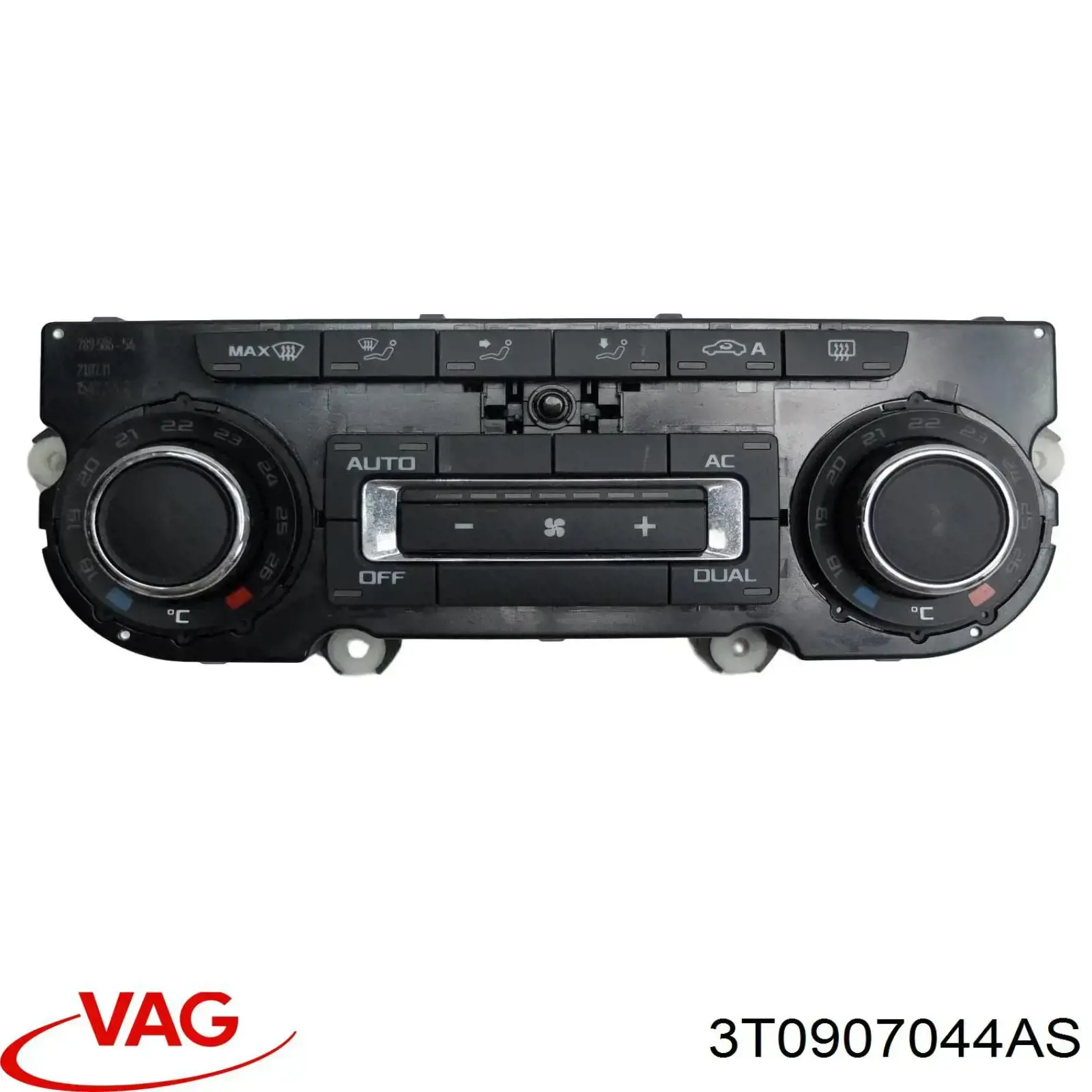 3T0907044AS VAG Unidade de controlo dos modos de aquecimento/condicionamento