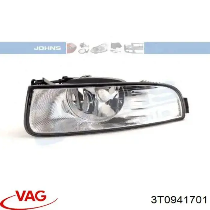 Compre 3T0941701 VAG Luzes de nevoeiro esquerdas