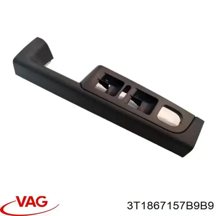 Maçaneta interna esquerda da porta dianteira VAG 3T1867157B9B9 preço, a partir de 46,94 USD