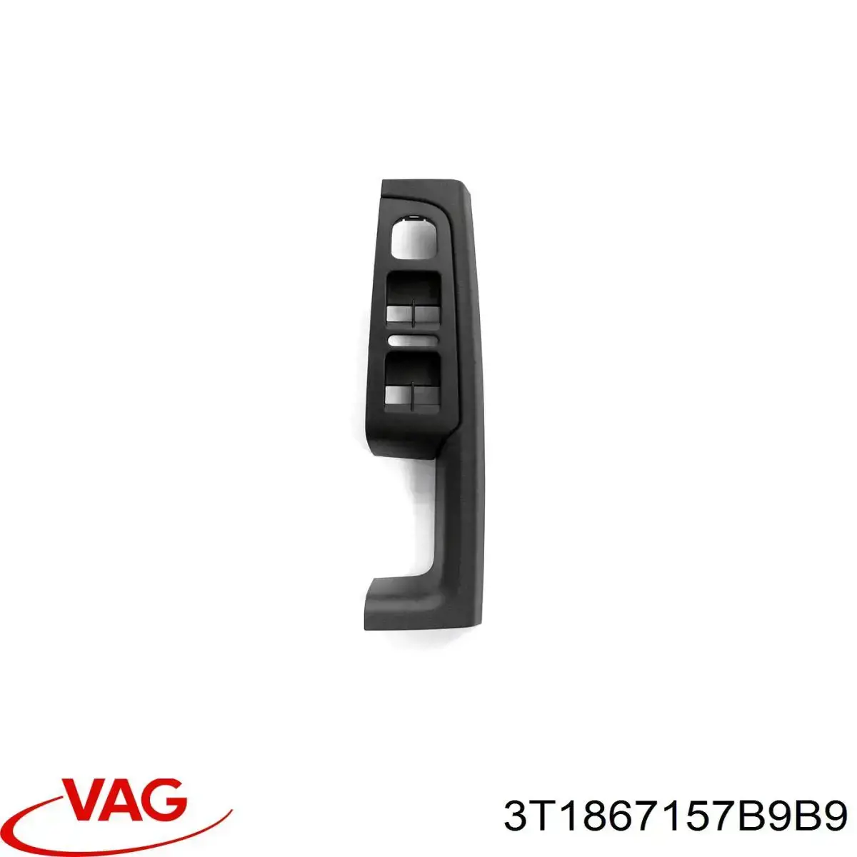 Compre 3T1867157 VAG Maçaneta interna esquerda da porta dianteira