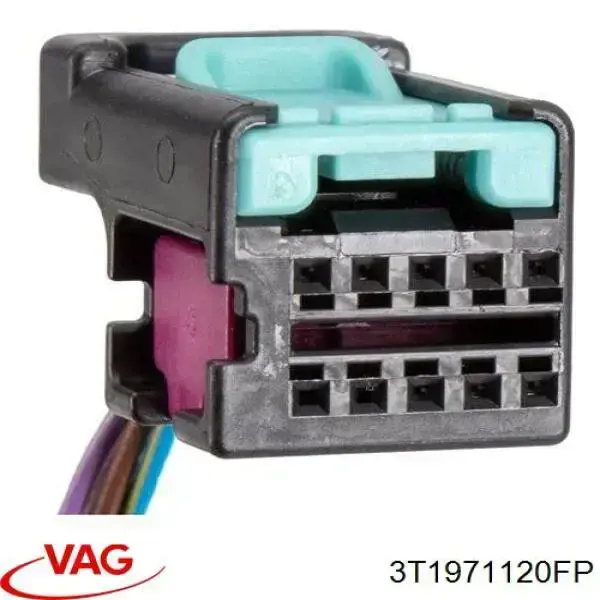 Fios isolados da porta lateral deslizante direita VAG 3T1971120FP preço, a partir de 265,08 USD