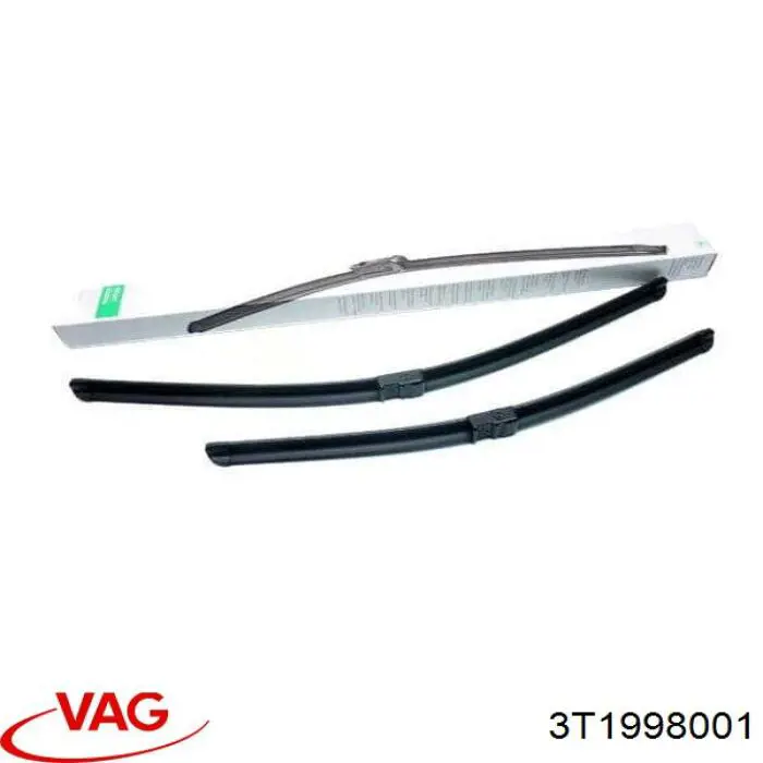 Limpa-pára-brisas do pára-brisas, kit de 2 un. para Skoda SuperB II 3T4