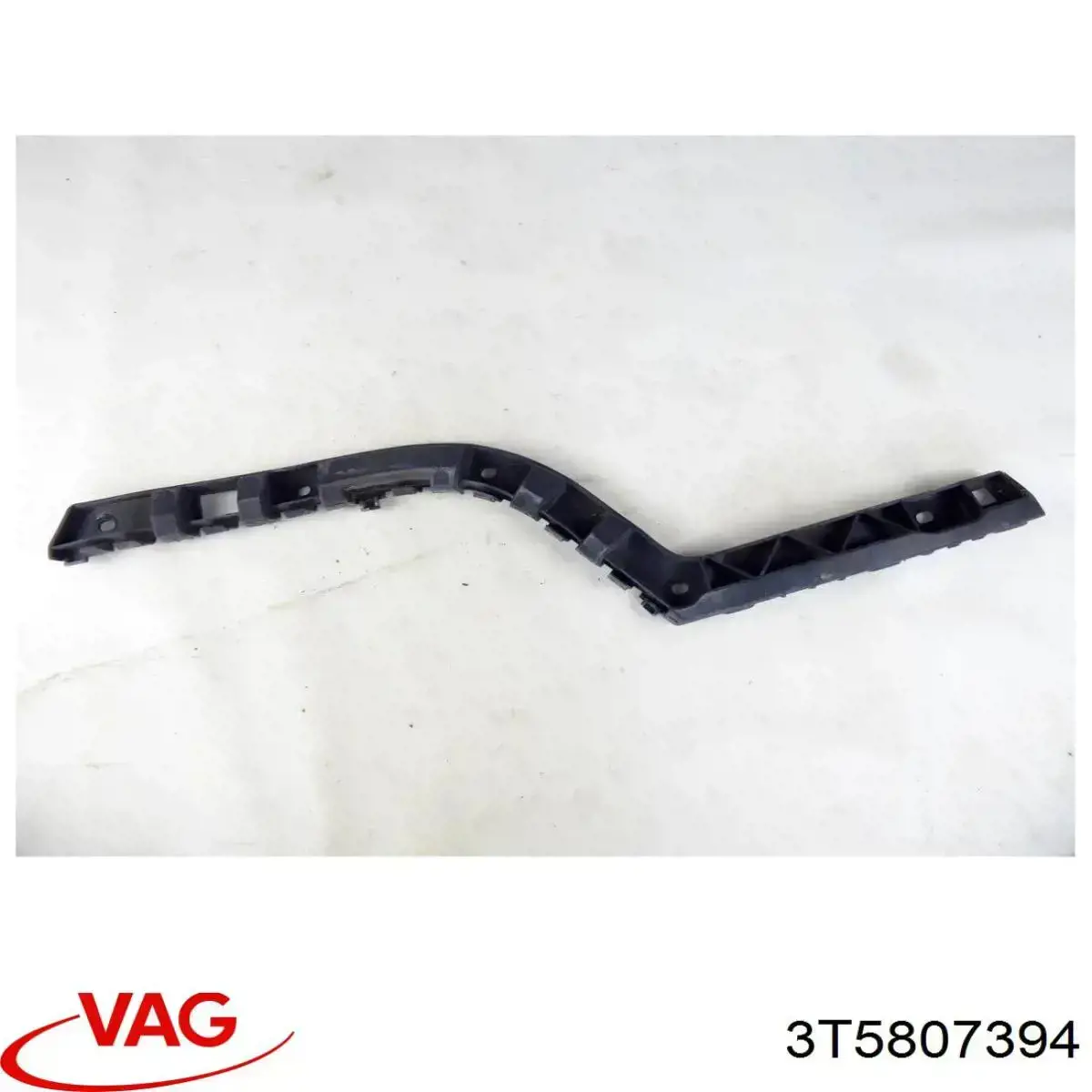 3T5807394 VAG Guia direita do pára-choque traseiro
