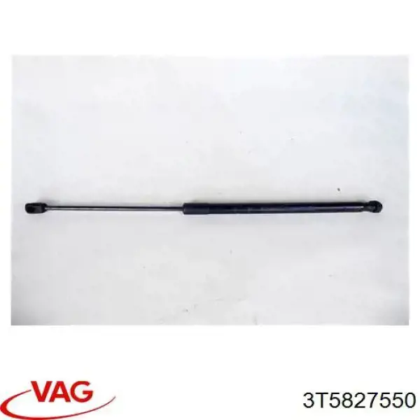 Amortecedor de tampa de porta-malas (de 3ª/5ª porta traseira) VAG 3T5827550 preço, a partir de 11,31 USD