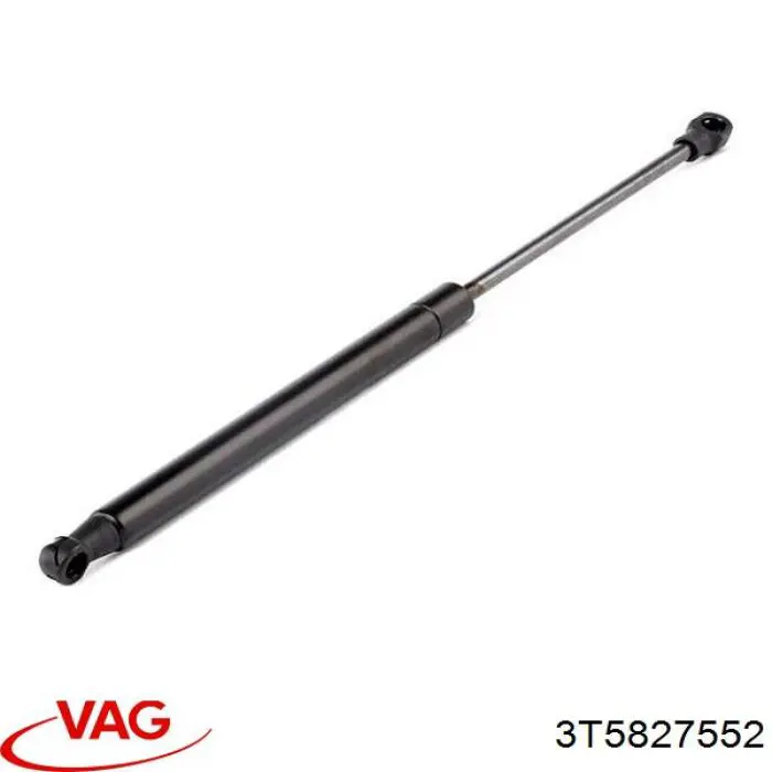 Amortecedor de tampa de porta-malas (de 3ª/5ª porta traseira) VAG 3T5827552 preço, a partir de 10,75 USD