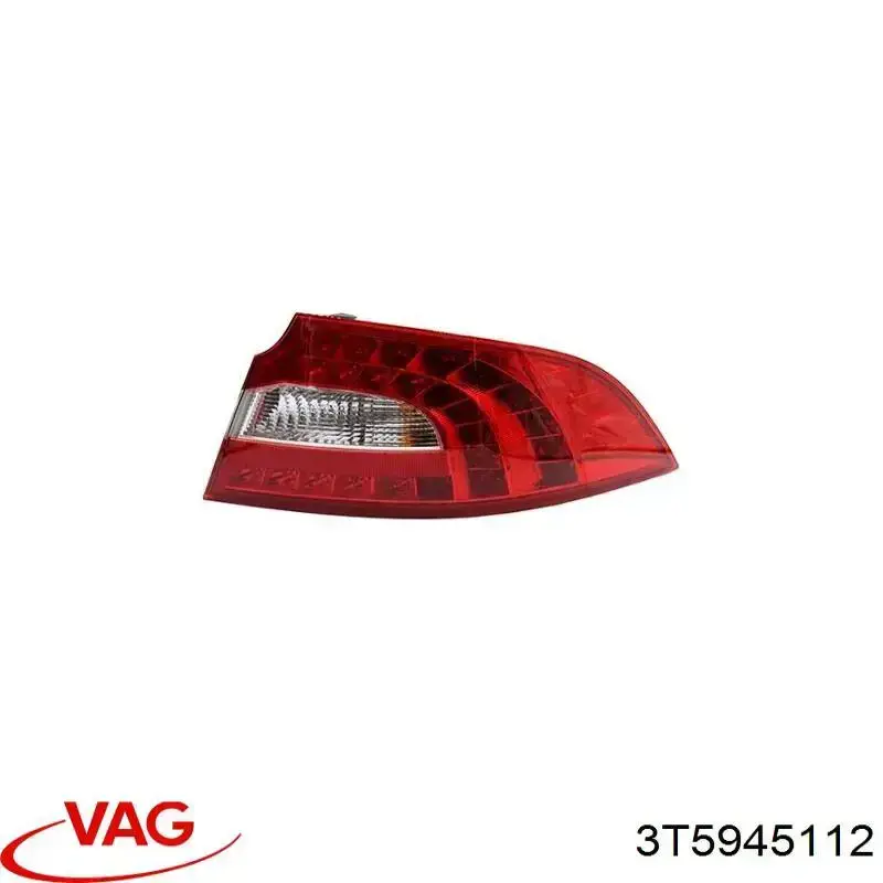 3T5945112 VAG Lanterna traseira direita externa