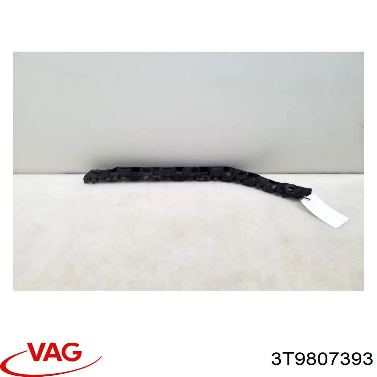 3T9807393 VAG Guia esquerda do pára-choque traseiro
