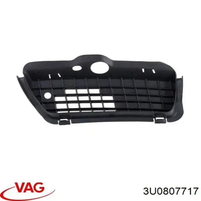 Compre 3U0807717 VAG Moldura esquerda do pára-choque dianteiro